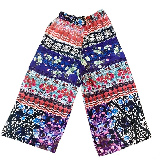 OOBERSWANK NWOT Drawstring Culotte Pant Size Medium - Picture 3 of 4